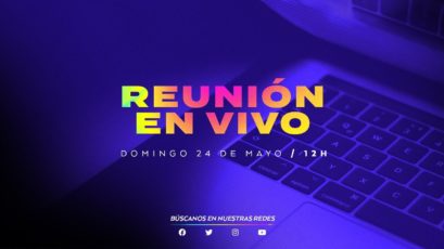 Reunión EN VIVO | Domingo 24 de Mayo de 2020